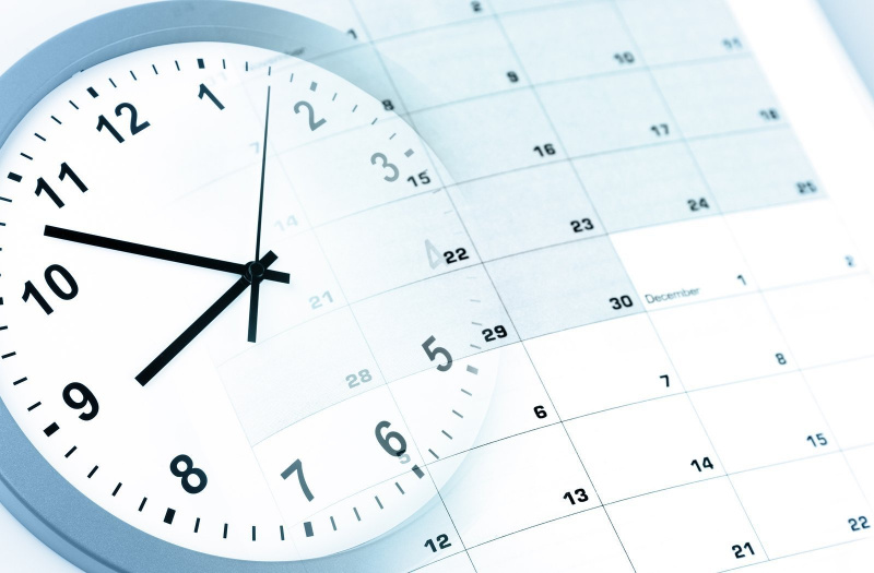 График работы и учет времени в служебной командировке